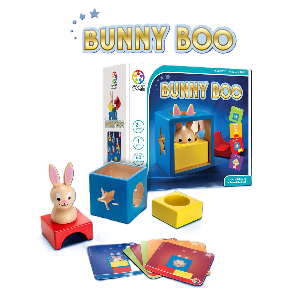 New in Box-Smart Games Bunny Boo-Multilingual